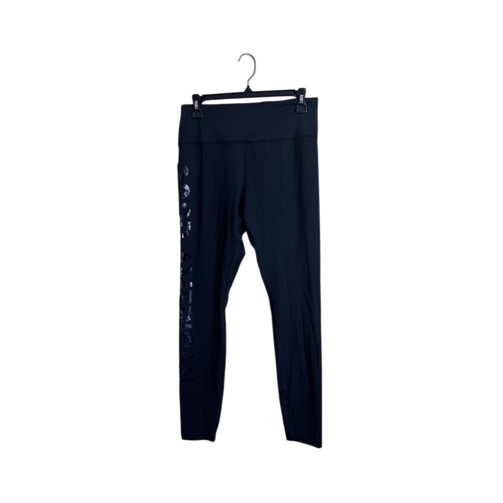NWT Good American GA Performance Leggings Womens Size 3 Black High-Waist Logo